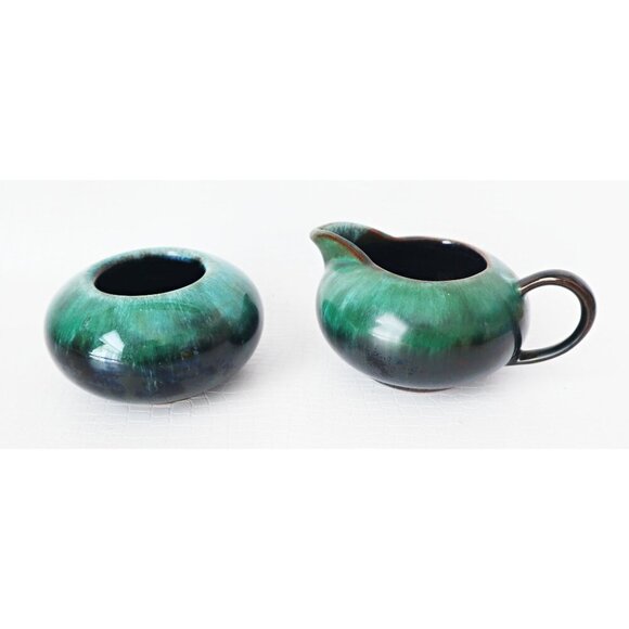 Vintage Blue Mountain Pottery Teapot Cream and Sugar BMP - Picture 5 of 7